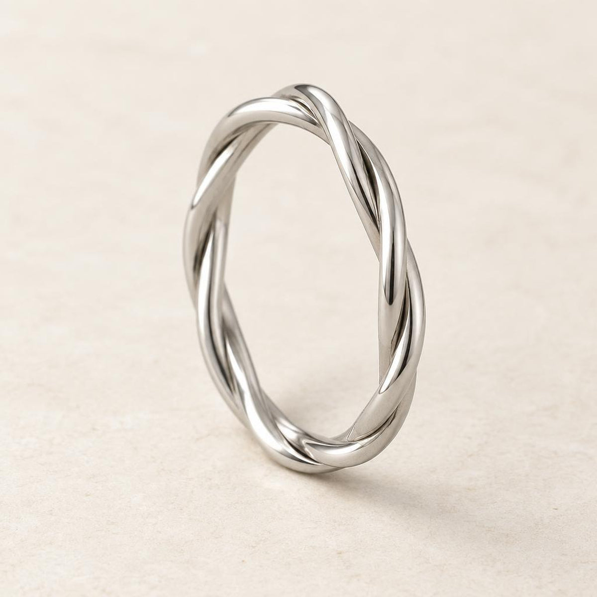 Bague Ondine — Torsade Fluide