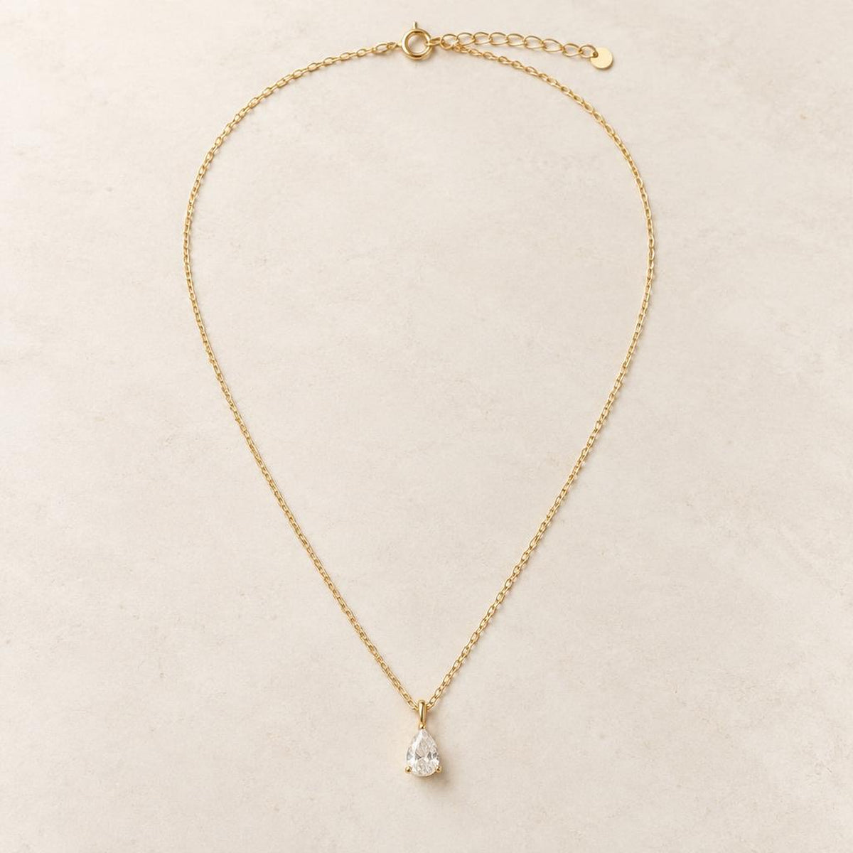 Collier Pendentif Goutte — Larme de Lumière